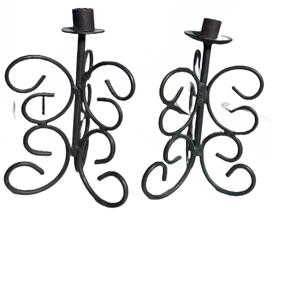 Metal candle holders 🕯️
